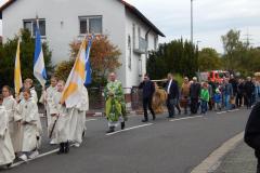 Erntedank 2019: Umzug zur Kirche