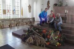 Erntedank 2018: Unsere Dekorateure