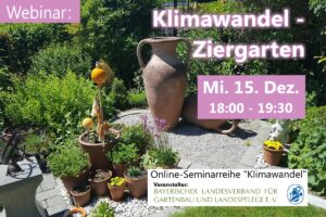 Webinar: Klimawandel – Ziergarten