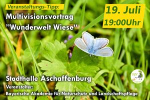 Multivisionsvortrag”Wunderwelt Wiese" @ Stadthalle, Cranach-Saal