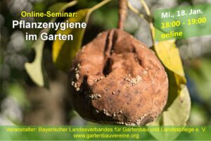 Online-Seminar: Pflanzehygiene im Garten @ Online über GoToWebinar