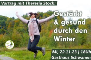 Vortrag „Gestärkt und gesund durch den Winter“ @ Gasthaus „Zum Schwanen“