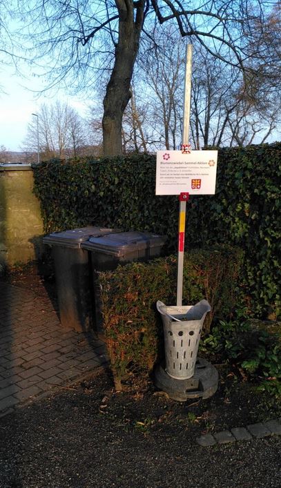 Friedhof Kleinostheim Blumenzwiebel Sammelaktion für Blühwiesen